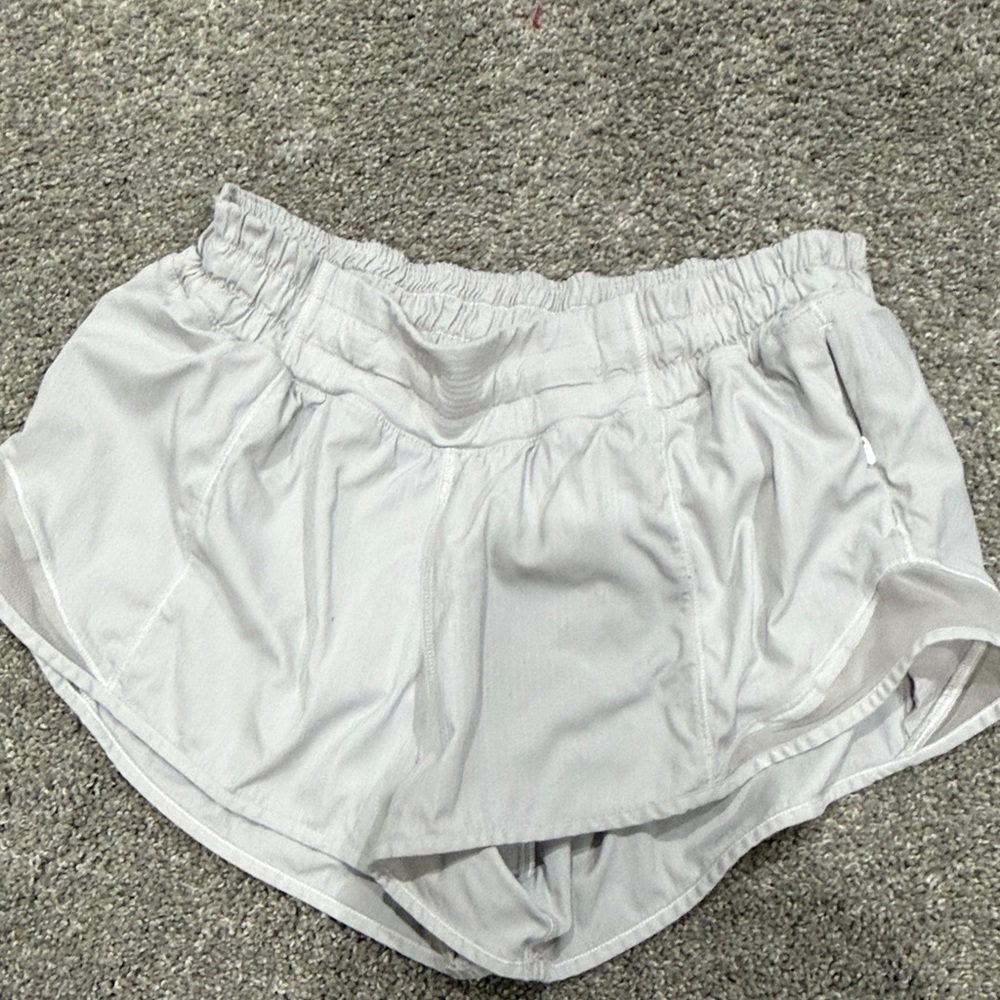 lululemon athletica Light Gray Athletic Shorts